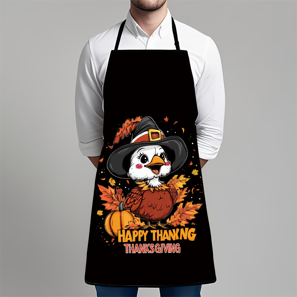 ผ้ากันเปื้อนลายแม่มดไก่งวงสุดฮ - Kitchen Witch Baking บทวิจารณ์และราคา