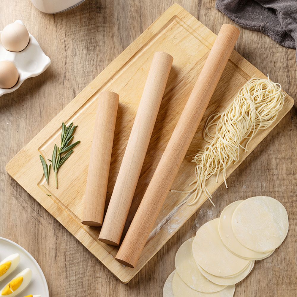 ไม้คลึงแป้งทำขนมในครัว ไม้คลึง - Kitchen Roller Baking บทวิจารณ์และราคา