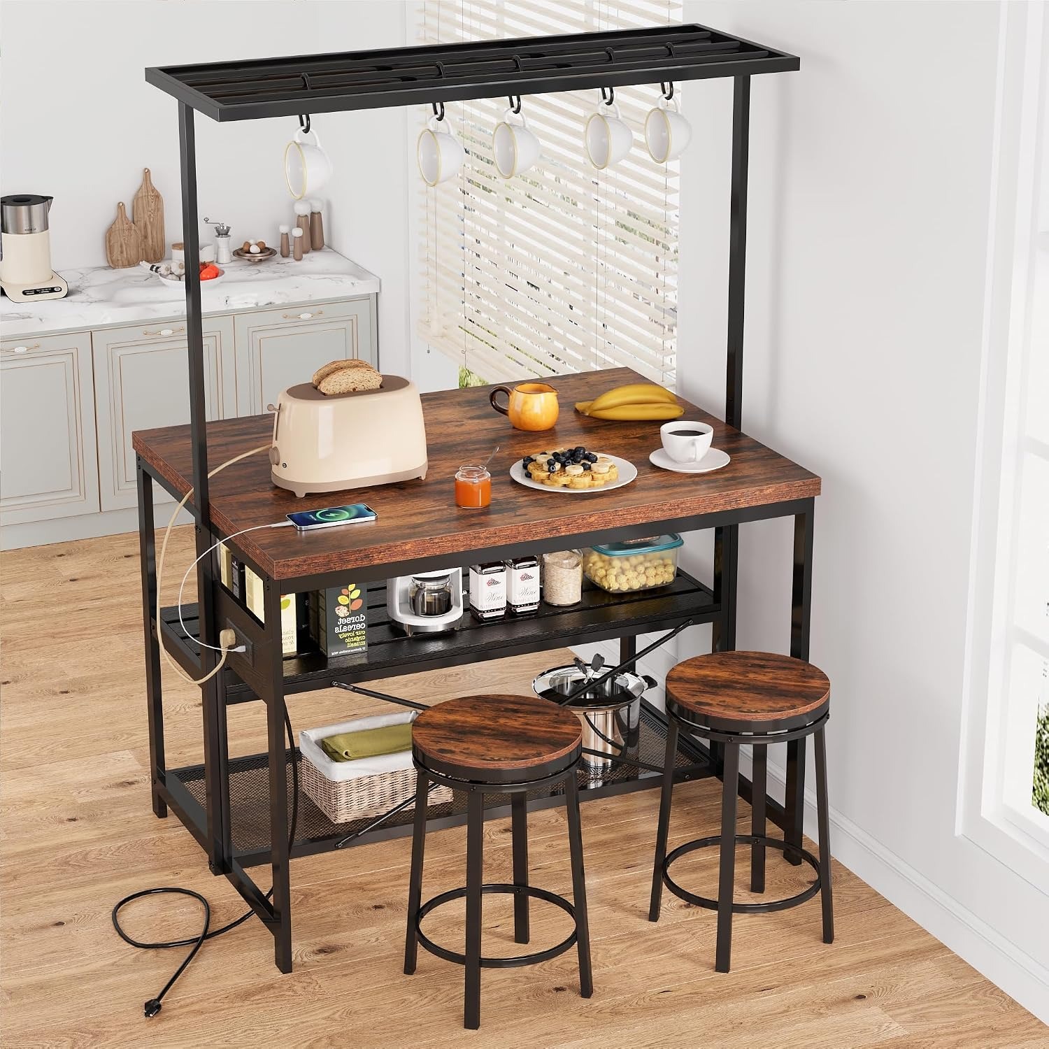 47 นิ้ว ไอส์แลนด์ครัวพร้อมเต้า - Kitchen Baking Rack บทวิจารณ์และราคา