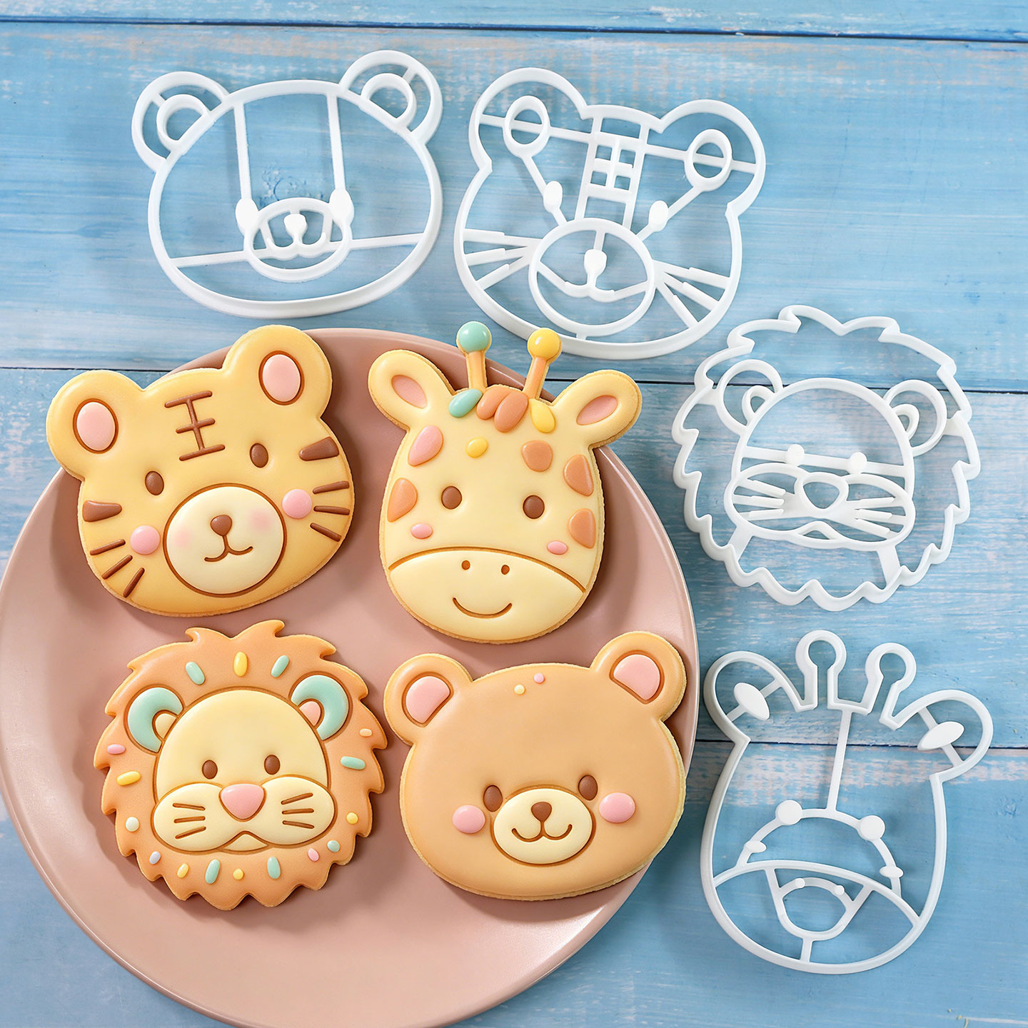 ชุดตัวตัดคุกกี้รูปสัตว์ 4 ชิ้น - Baking Kitchen Set บทวิจารณ์และราคา