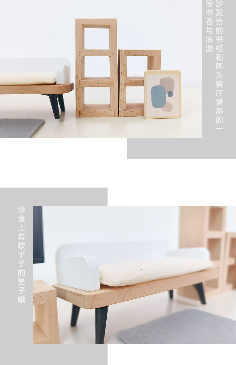 โมเดิร์นเฟอร์นิเจอร์บ้านตุ๊กตา - Kitchen Uncle บทวิจารณ์และราคา