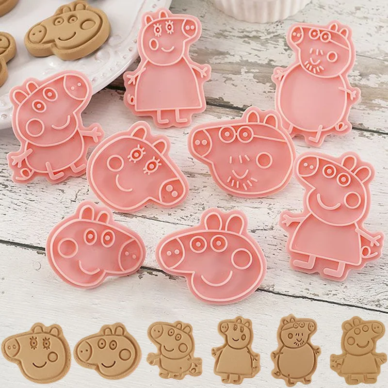 ชุดพิมพ์คุกกี้เปปป้าพิก 8 ชิ้น - Baking Kitchen Set บทวิจารณ์และราคา