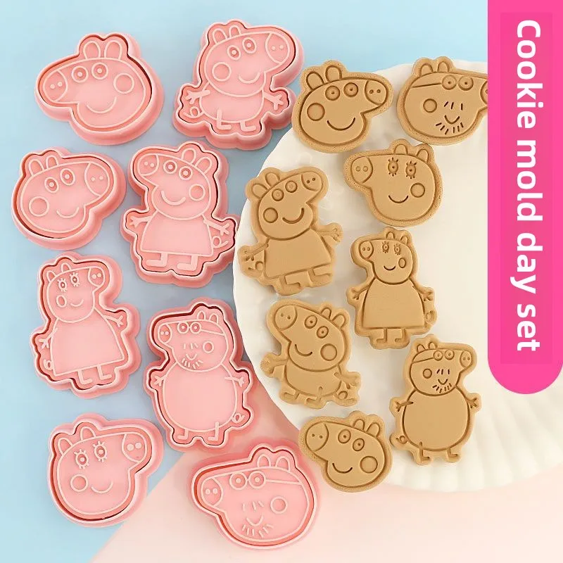 ชุดพิมพ์คุกกี้เปปป้าพิก 8 ชิ้น - Baking Kitchen Set บทวิจารณ์และราคา