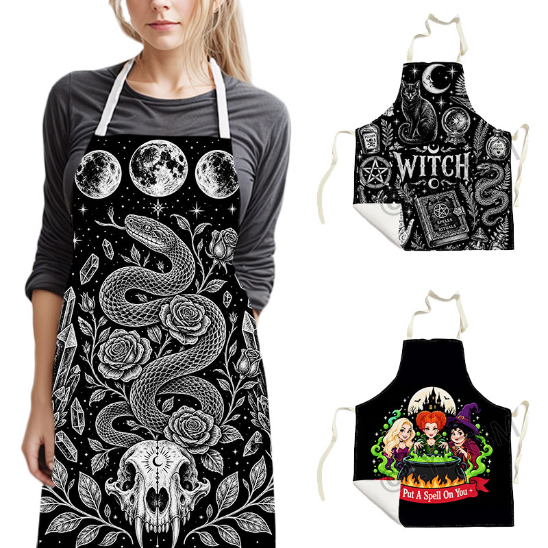 ผ้ากันเปื้อนสไตล์โกธิค แม่มด ล - Kitchen Witch Baking บทวิจารณ์และราคา